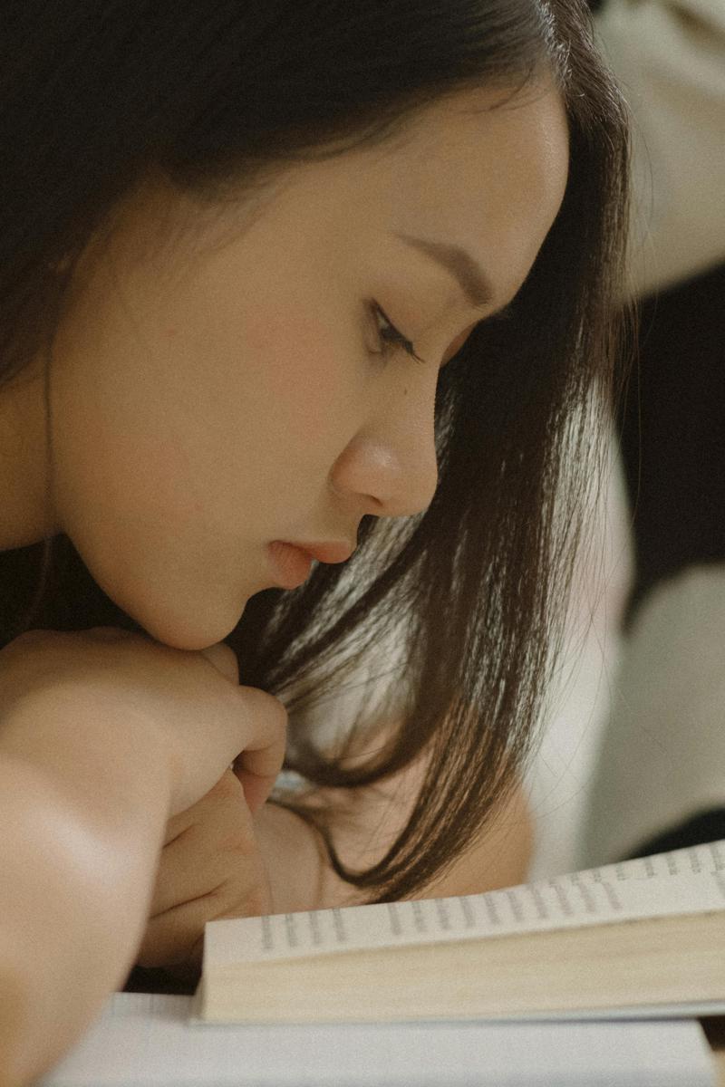 student meditation
